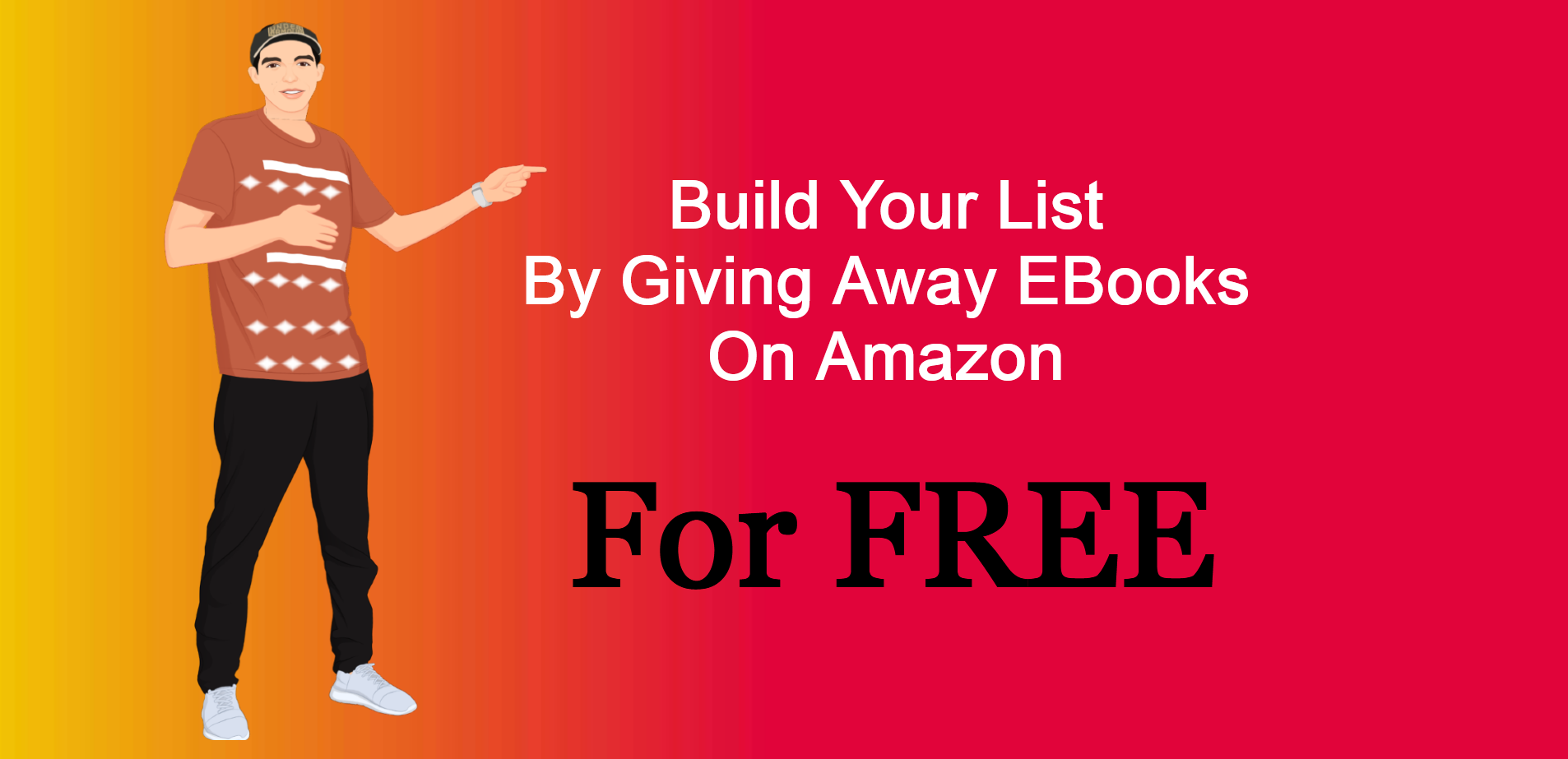 how to build an email lisy by giving free ebooks