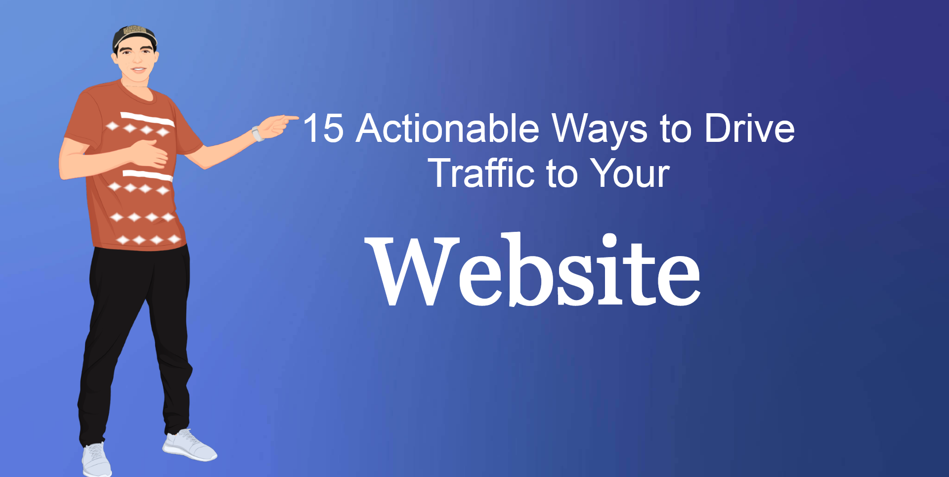 how to get traffic to my website