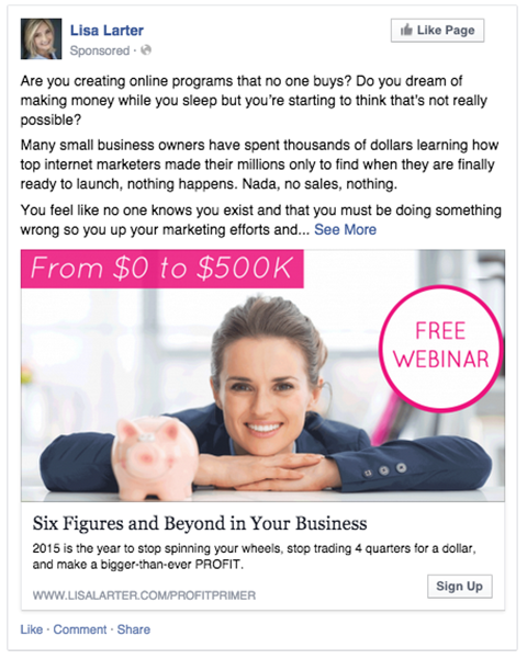 facebook ad